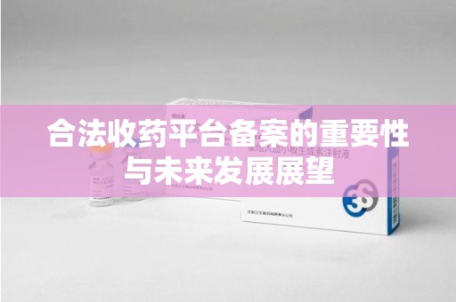 海口合法收药平台备案的重要性与未来发展展望